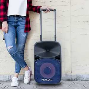 Buy Best Trolley Speaker with MicroPhone Online in Gujarat, India